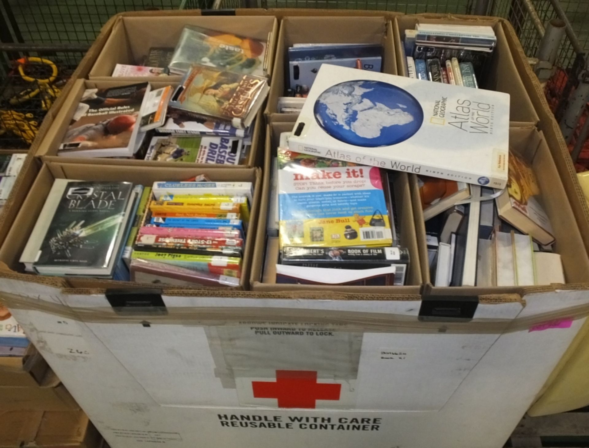 Pallet of Various books