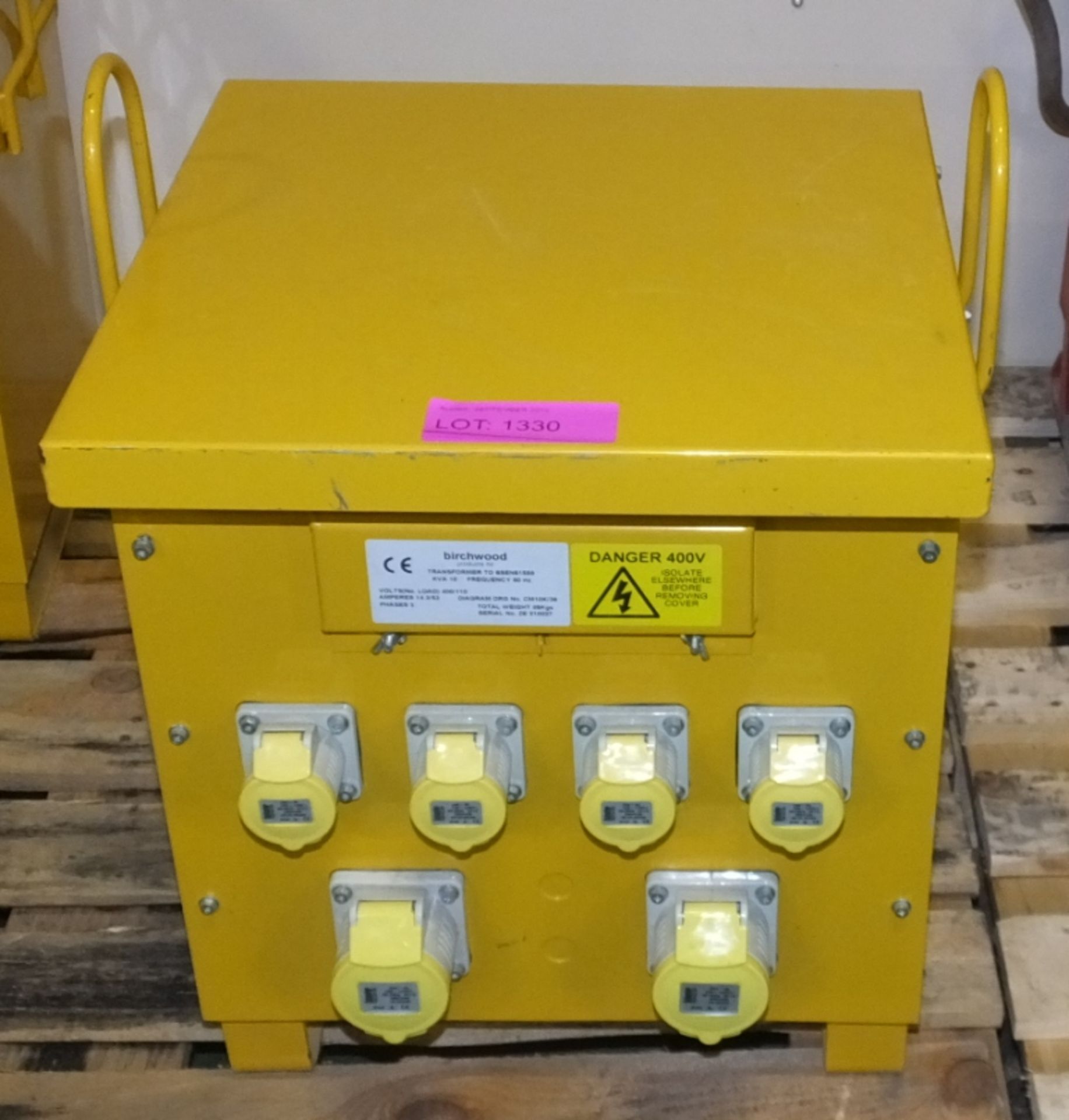 10kVA 110V Transformer - New style.