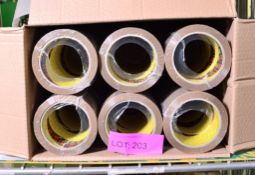 2x Boxes of 3M Scotch Brown Sealing Tape 100mm x 66m -18 Rolls per box.