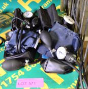 4x Various Sphygmomanometers.