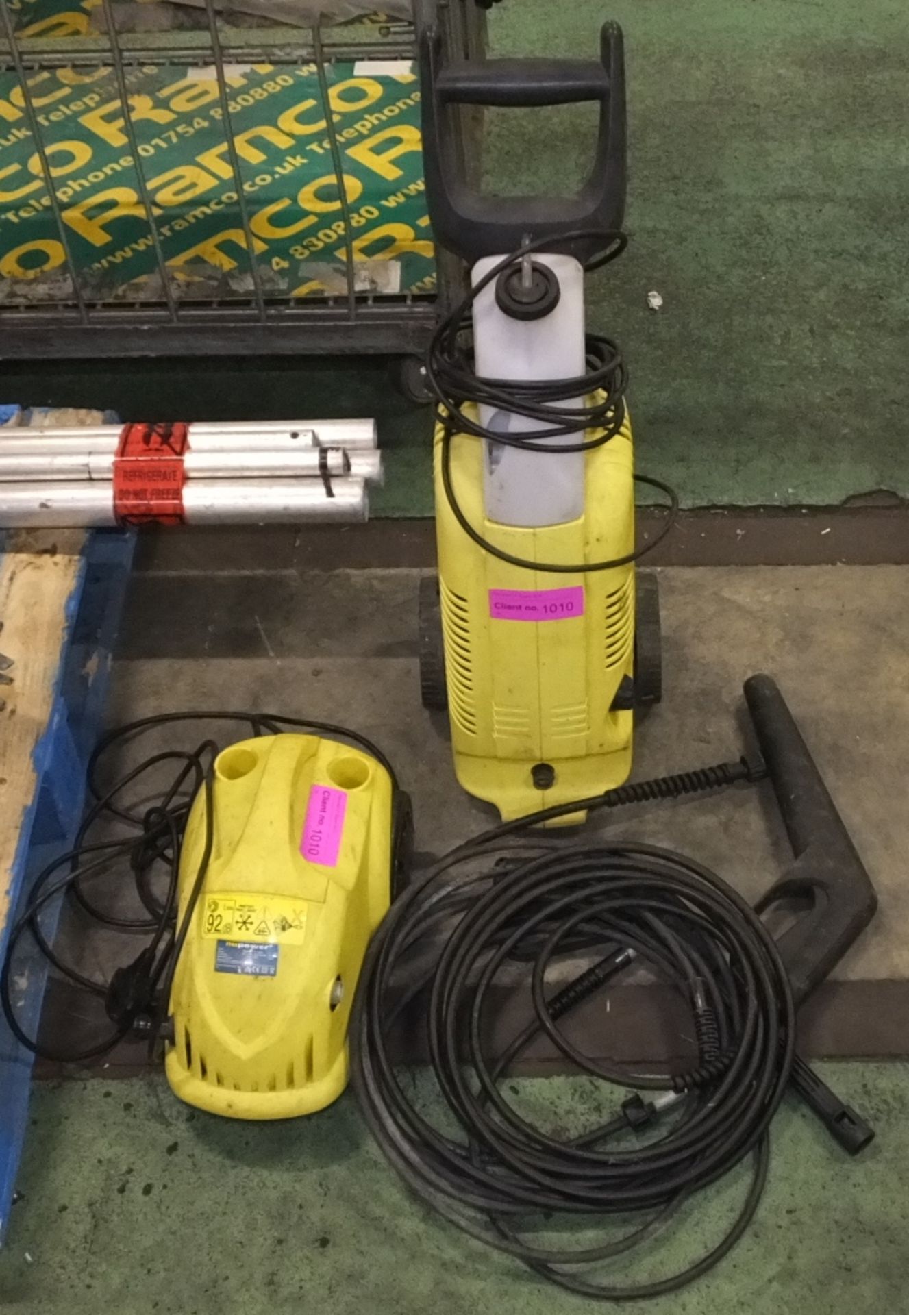 Nu Power Pressure Cleaner, Power Craft Pressure Cleaner with hoses - As Spares