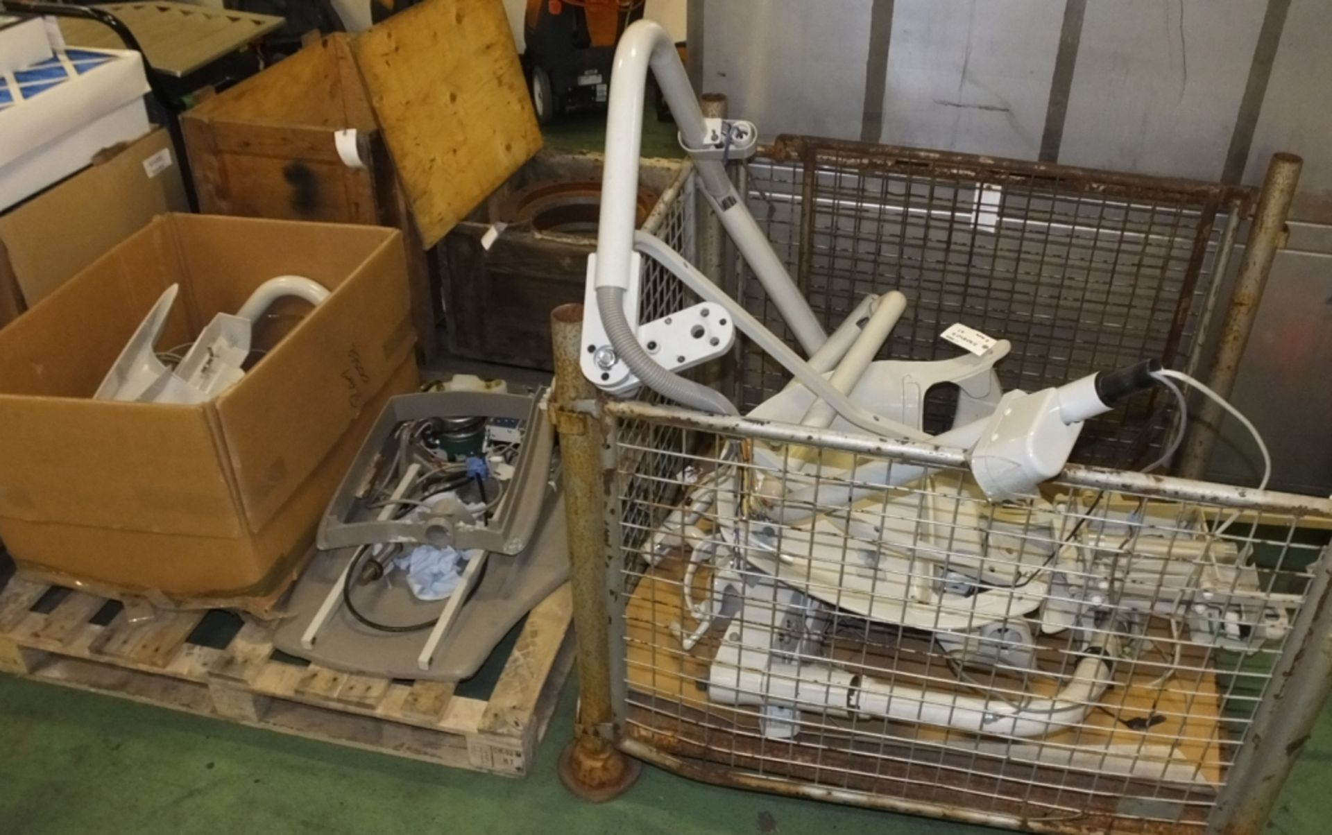 Midmark Dental Operating Chair - disassembled - 2 pallets