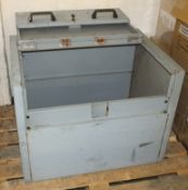 Steel Cabinet With Key L800 x W590 x H600mm