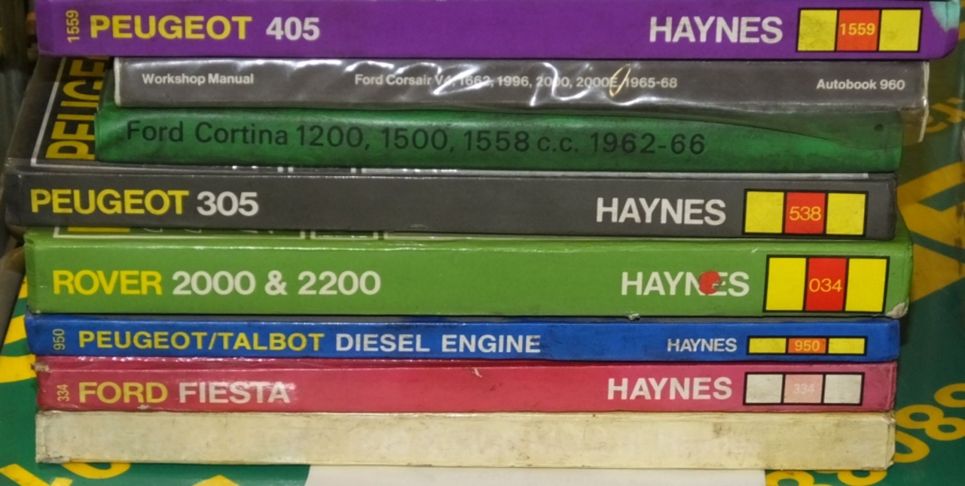 10x Haynes Workshop Manuals - Peugeot, Rover, Ford - Image 3 of 3