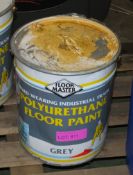 Floormaster Heavy Duty Floor Paint - Polyurethane - 20LTR - Grey