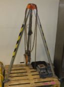 Manhole Rescue Winch with Tripod, 6x Concrete Test Cubes