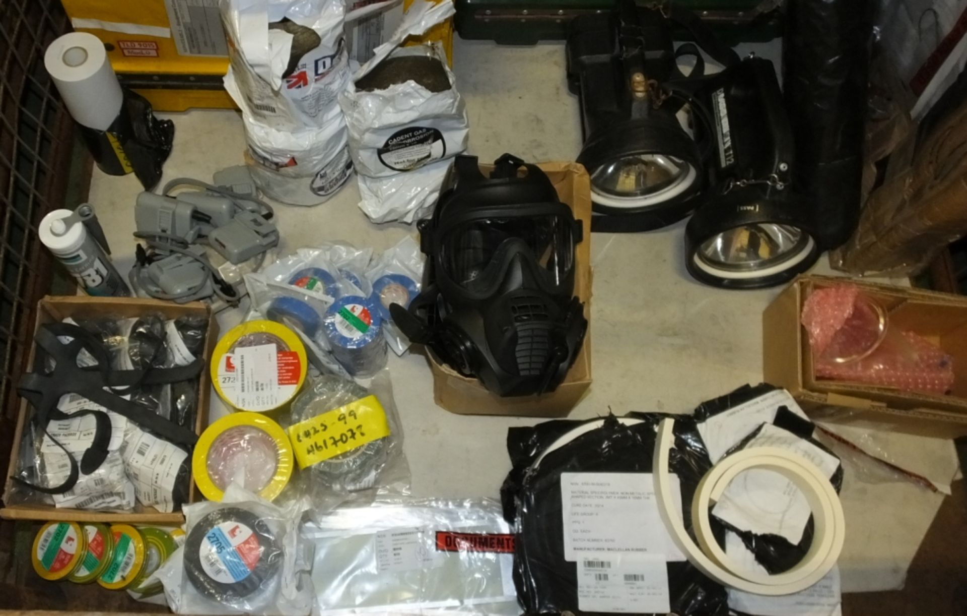 Tool box, Panel resin, Dragon Searchlights, Tape, Hose assemblies, Safety Mask - Image 3 of 5