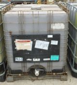 1000 LTR IBC Storage Tank in Frame