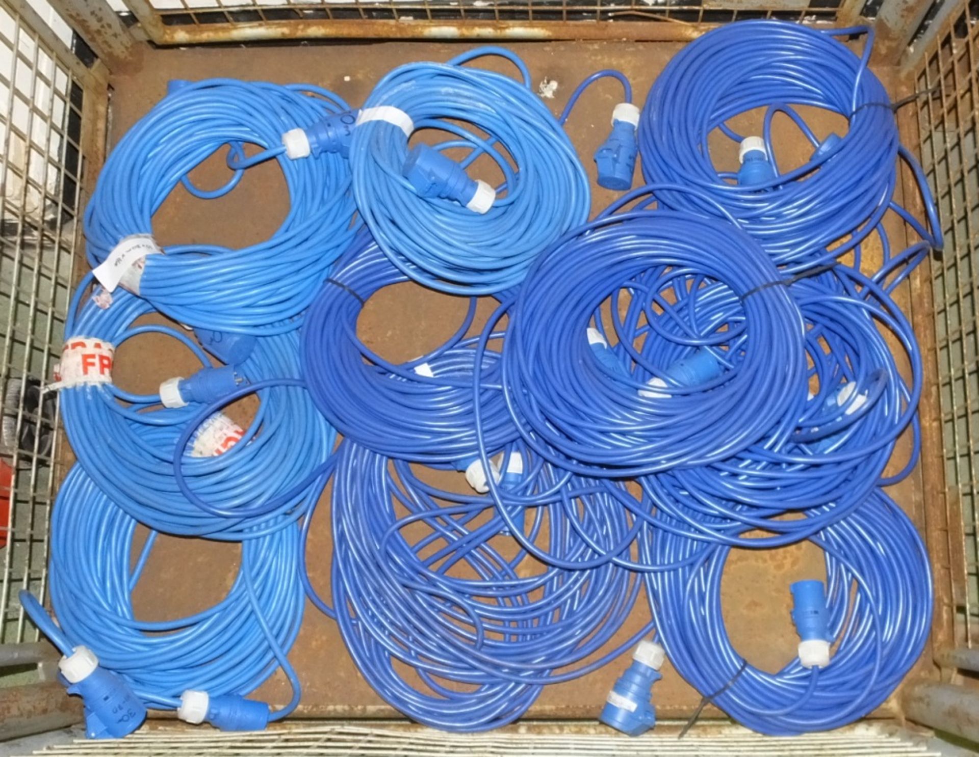 10x Cable Assemblies Blue - 30M x 16A