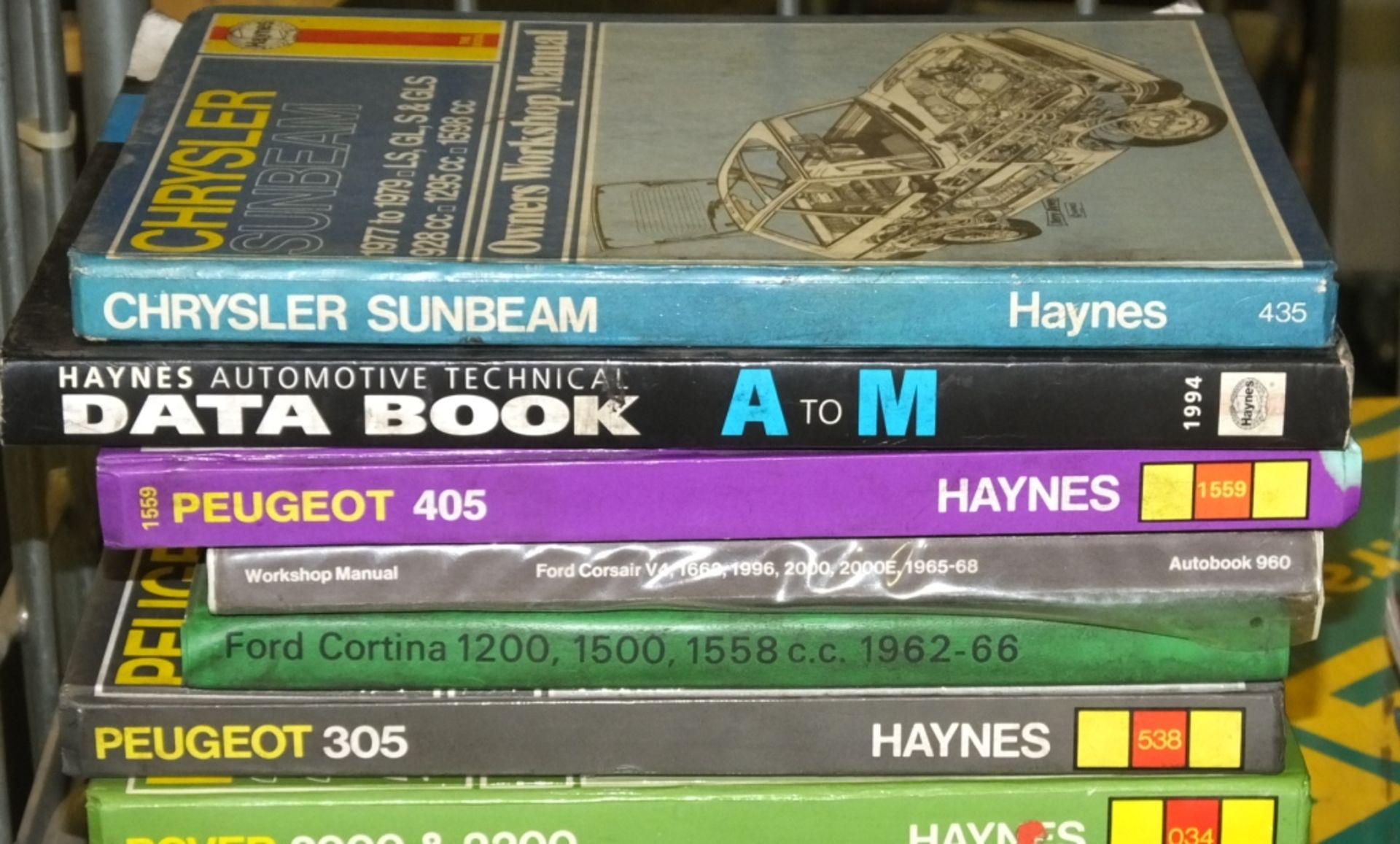 10x Haynes Workshop Manuals - Peugeot, Rover, Ford - Image 2 of 3