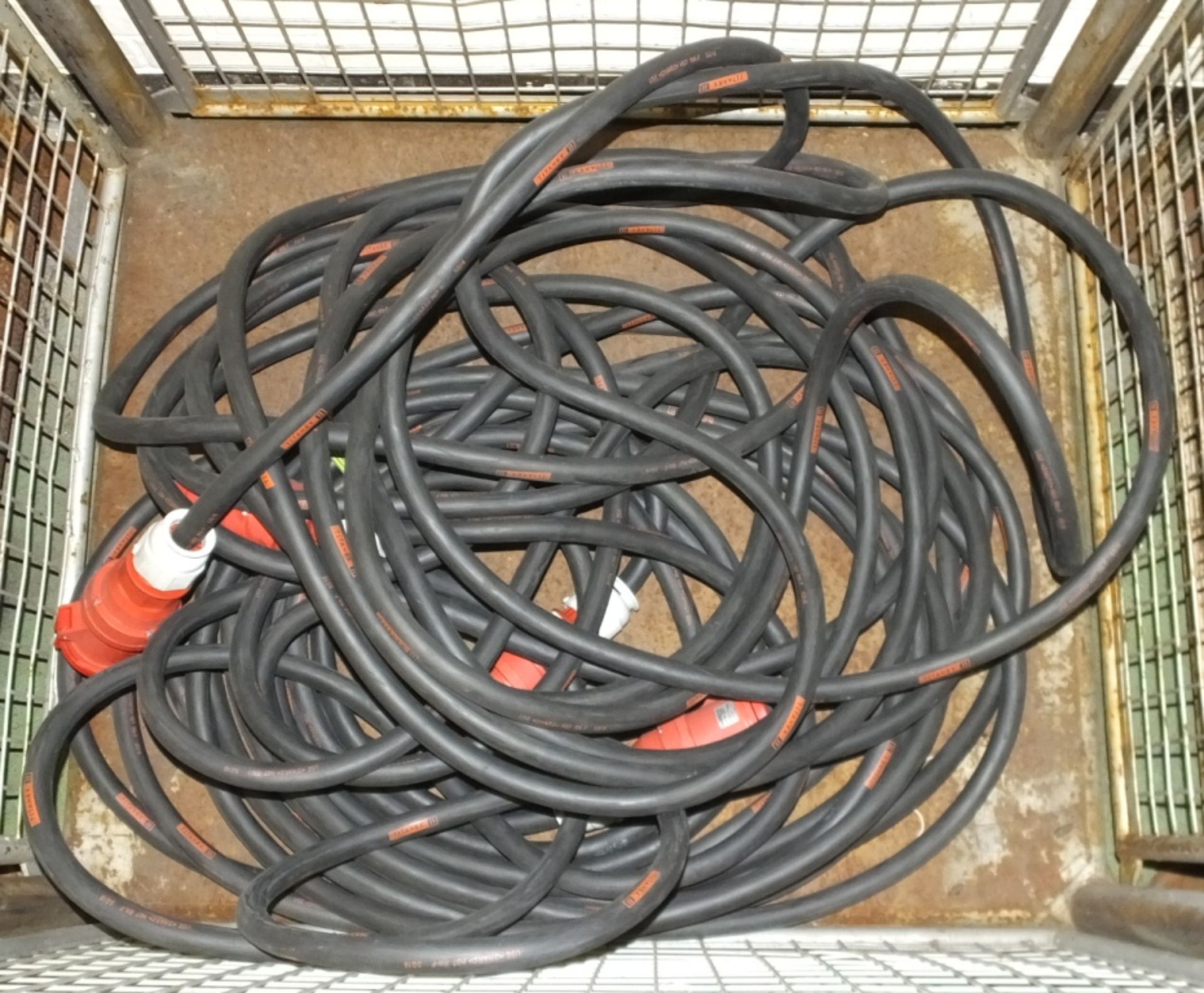 2x Cable Assemblies Black - 30M x 63A