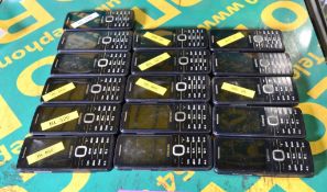 16x Samsung GT-S5611V Mobile Phones - Batteries & backs may be missing.