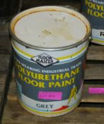 Floormaster Heavy Duty Floor Paint - Polyurethane - 20LTR - Grey