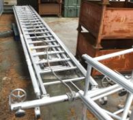 Fire Service Aluminium Ladder Triple 13.5mtr - COLLECTION ONLY