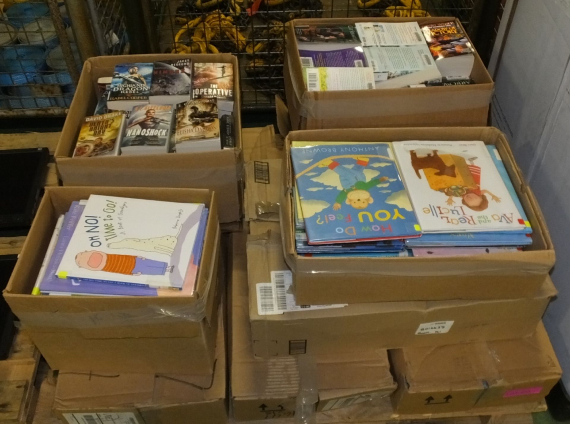 Pallet of Various books