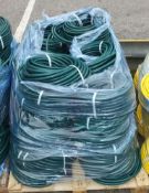 Green Garden Hose Coils