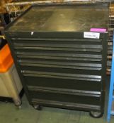 6 Drawer Mobile Tool Cabinet - L760 x W 500 H 900mm