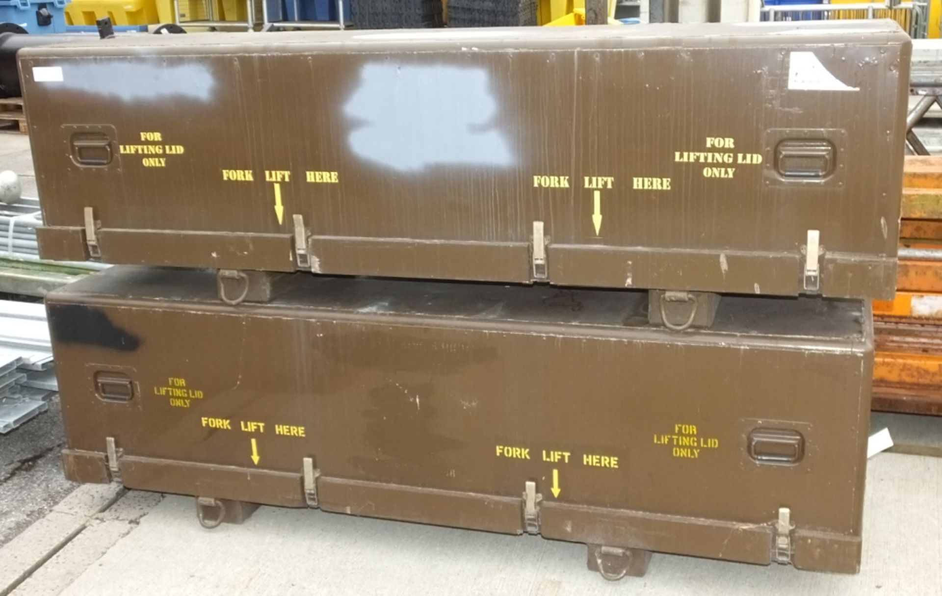 2x Large Ammunition Container / Storage Boxes