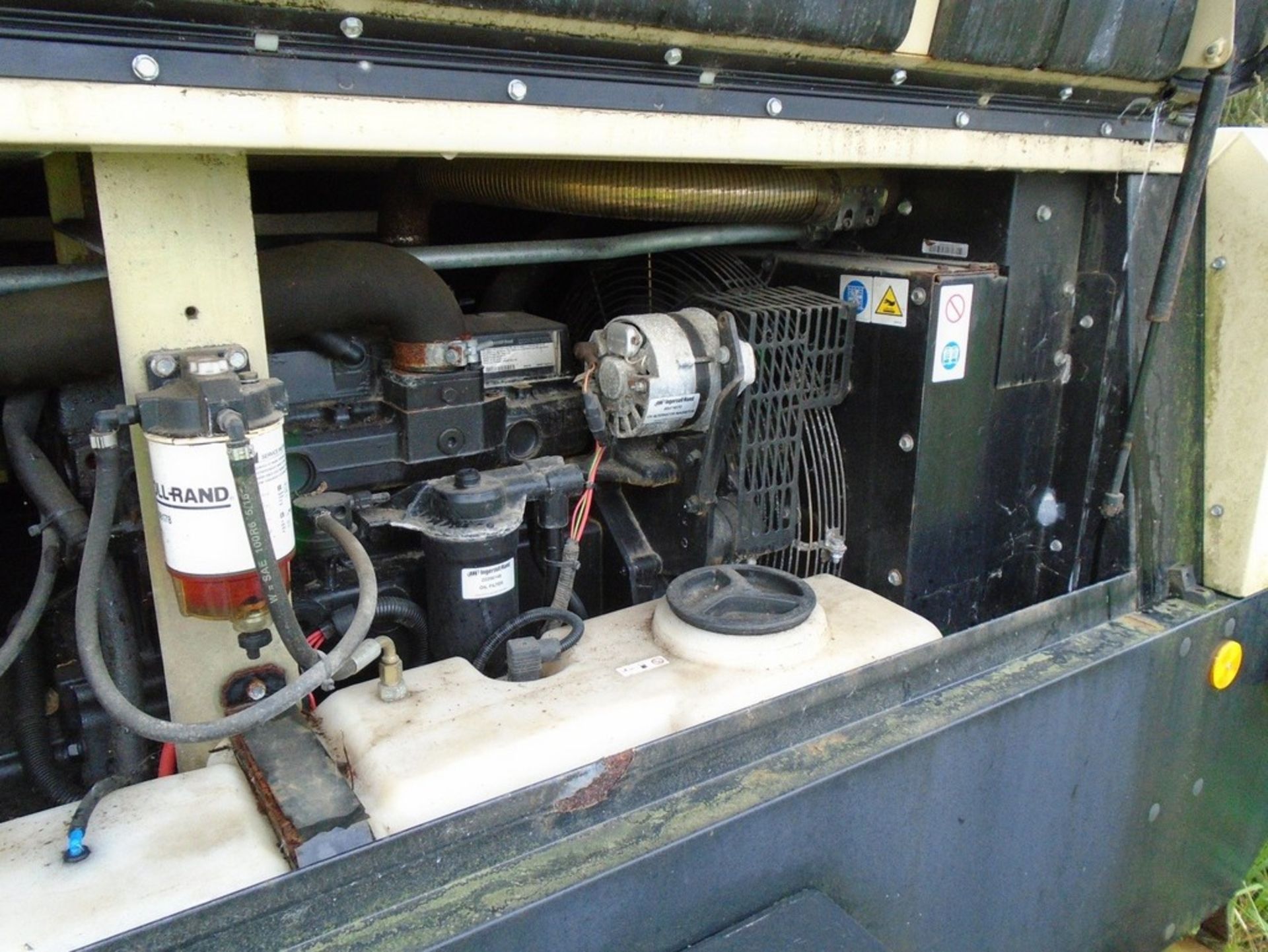 2008 INGERSOLL RAND MODEL 7/71 MOBILE SINGLE AXLE DIESEL COMPRESSOR - Image 3 of 7