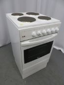 UNUSED WHIRLPOOL ACM DOMESTIC ELECTRIC OVEN WITH FOUR-RING HOB