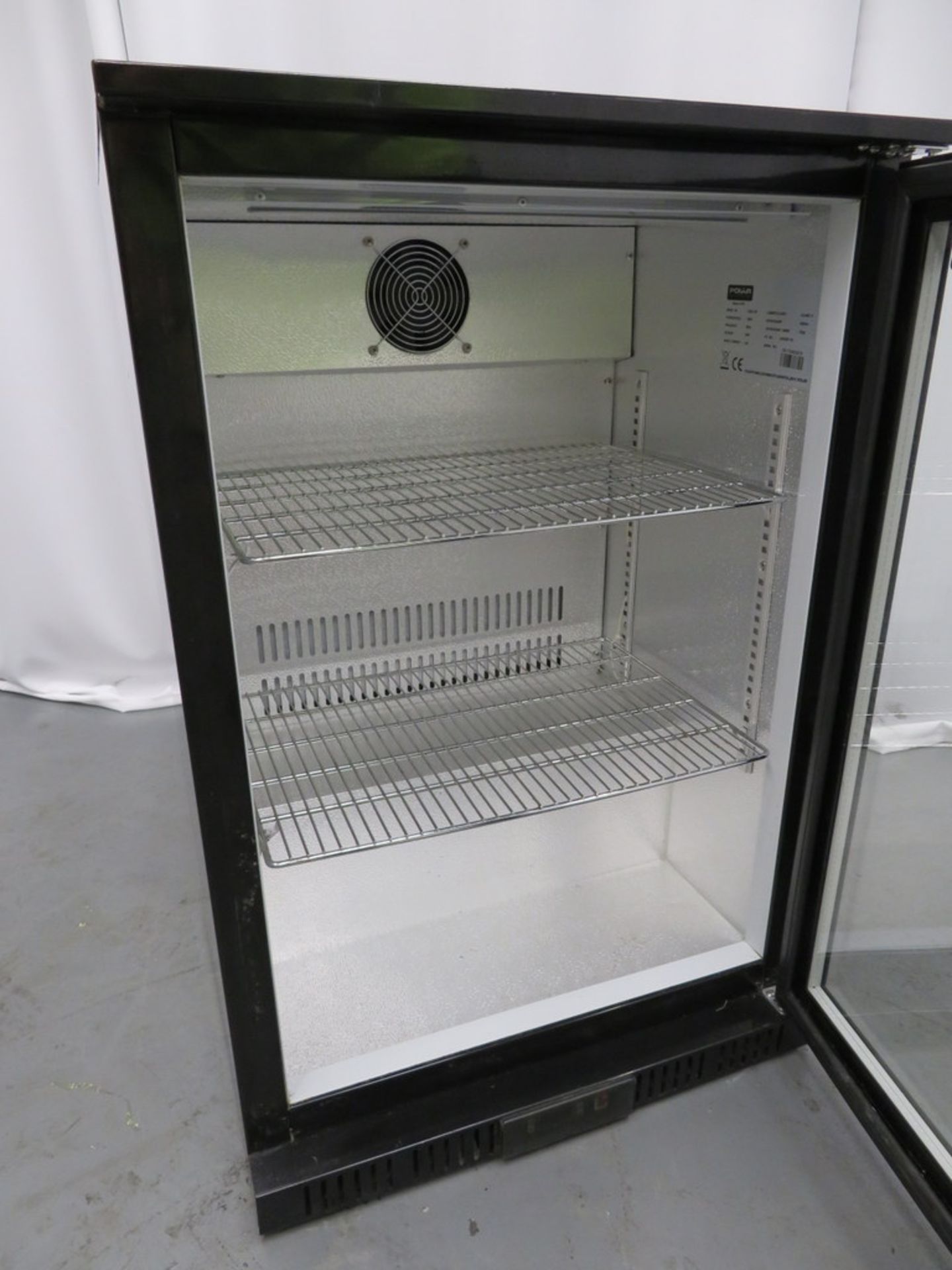 POLAR GL001-03 UNDERCOUNTER DISPLAY CHILLER - Image 2 of 3