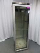 FOSTER MODEL HR410 S/S UPRIGHT DISPLAY FRIDGE