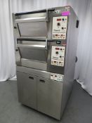 2008 TOM CHANDLEY COMPACTA ELECTRIC TWIN DECK OVEN