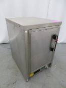 S/S SINGLE DOOR HOT CUPBOARD