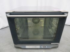 2012 UNOX MODEL XF130-B COMPACT CONVECTION OVEN