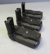 3x Nikon MB-D 100 Battery attachments