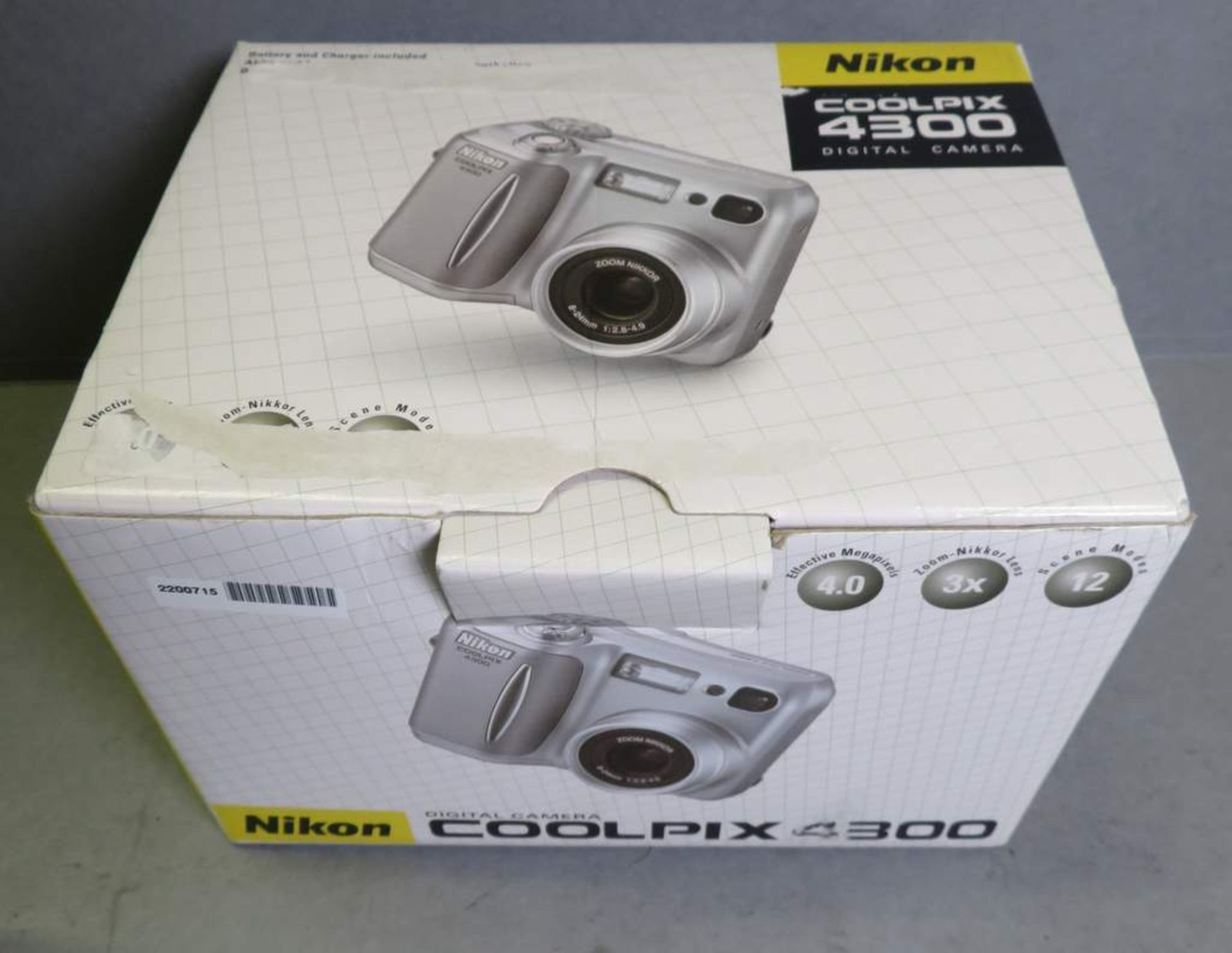 Nikon Coolpix 4300 digital camera - Image 6 of 6