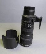 Nikon AF-S - VR Nikkor Lens ED 70-200mm - 1:2.8G - serial 394920, HB-29 Lens hood