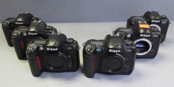 7x Nikon D100 camera bodies - no batteries