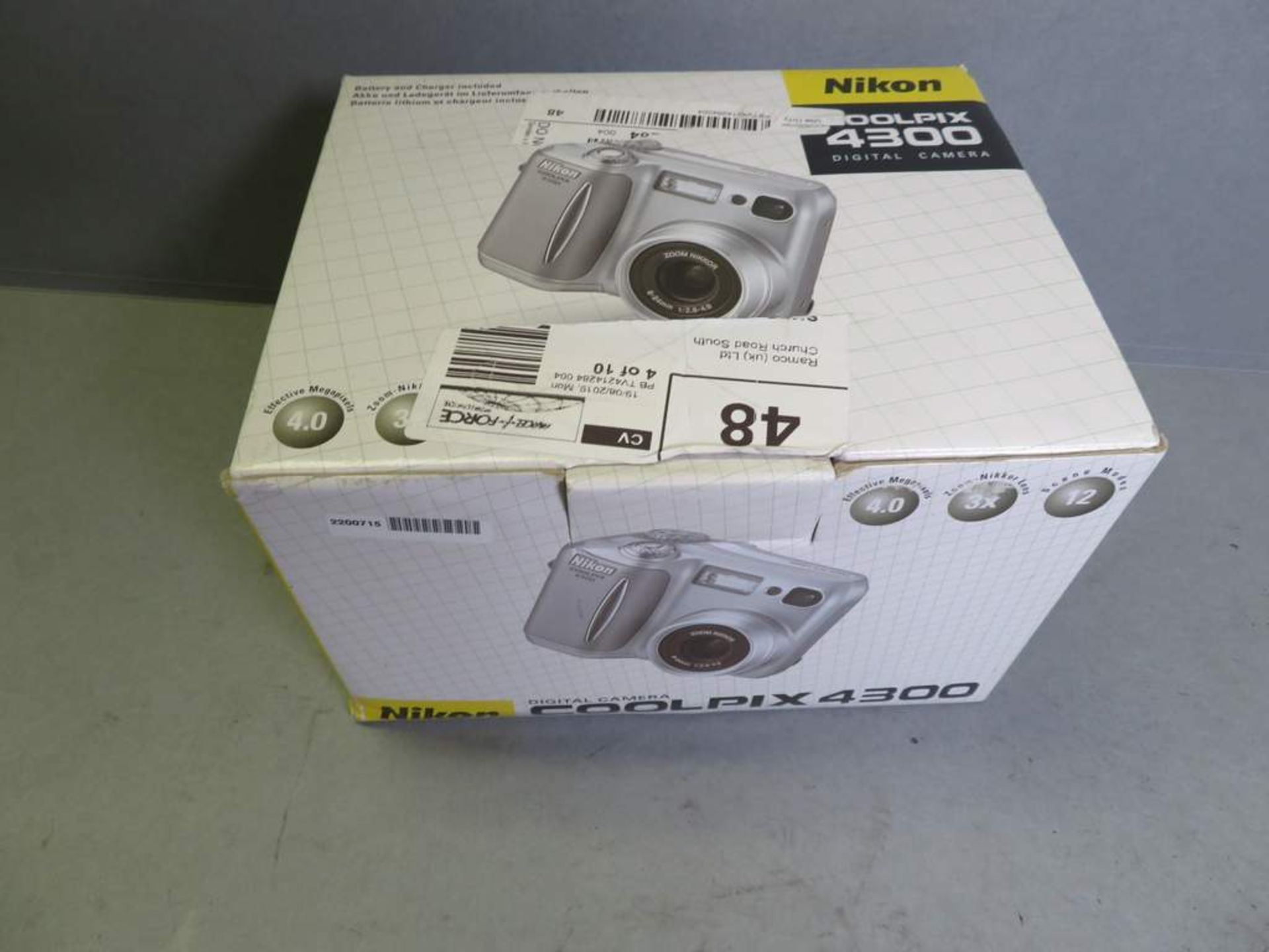 Nikon Coolpix 4300 digital camera - Image 7 of 7
