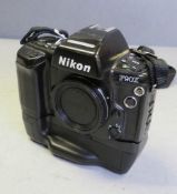 Nikon F90X Camera body with MB-10 Battery attachment