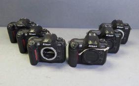 6x Nikon D100 camera bodies - no batteries