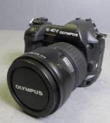 Olympus E-1 Digital Camera, Olympus Zuiko Digital Lens 14-54mm 1:2.8-3.5, LH-70 Lens Hood,