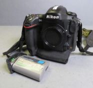 Nikon D4 Camera Body - EN-EL18 battery