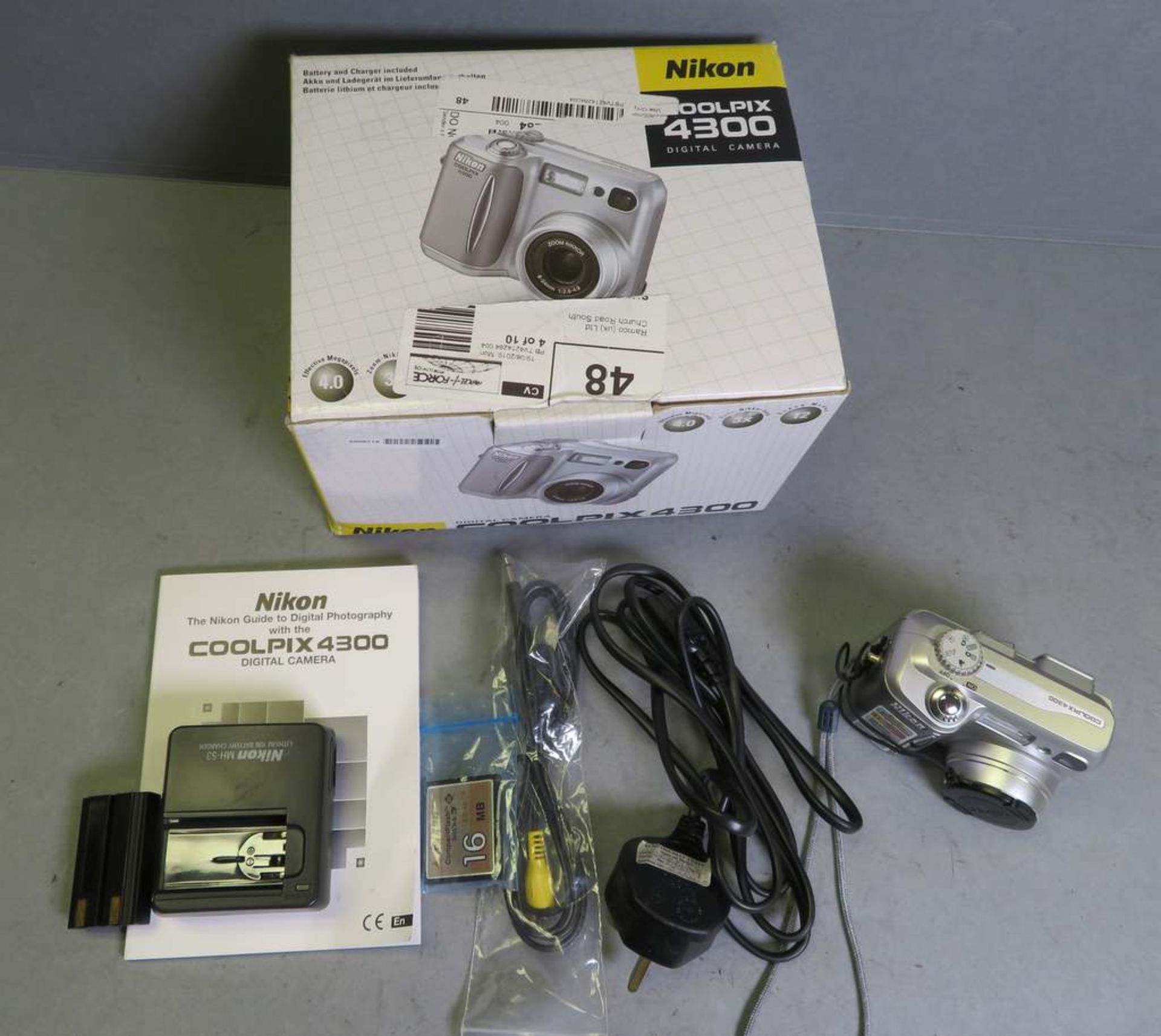 Nikon Coolpix 4300 digital camera - Image 2 of 7