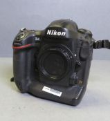 Nikon D4 Camera Body - EN-EL18 battery