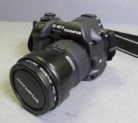 Olympus E-1 Digital Camera, Olympus Zuiko Digital Lens 14-54mm 1:2.8-3.5, LH-70 Lens Hood,