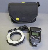 Sigma EM-140 DG Flash Ring with control unit, carry bag