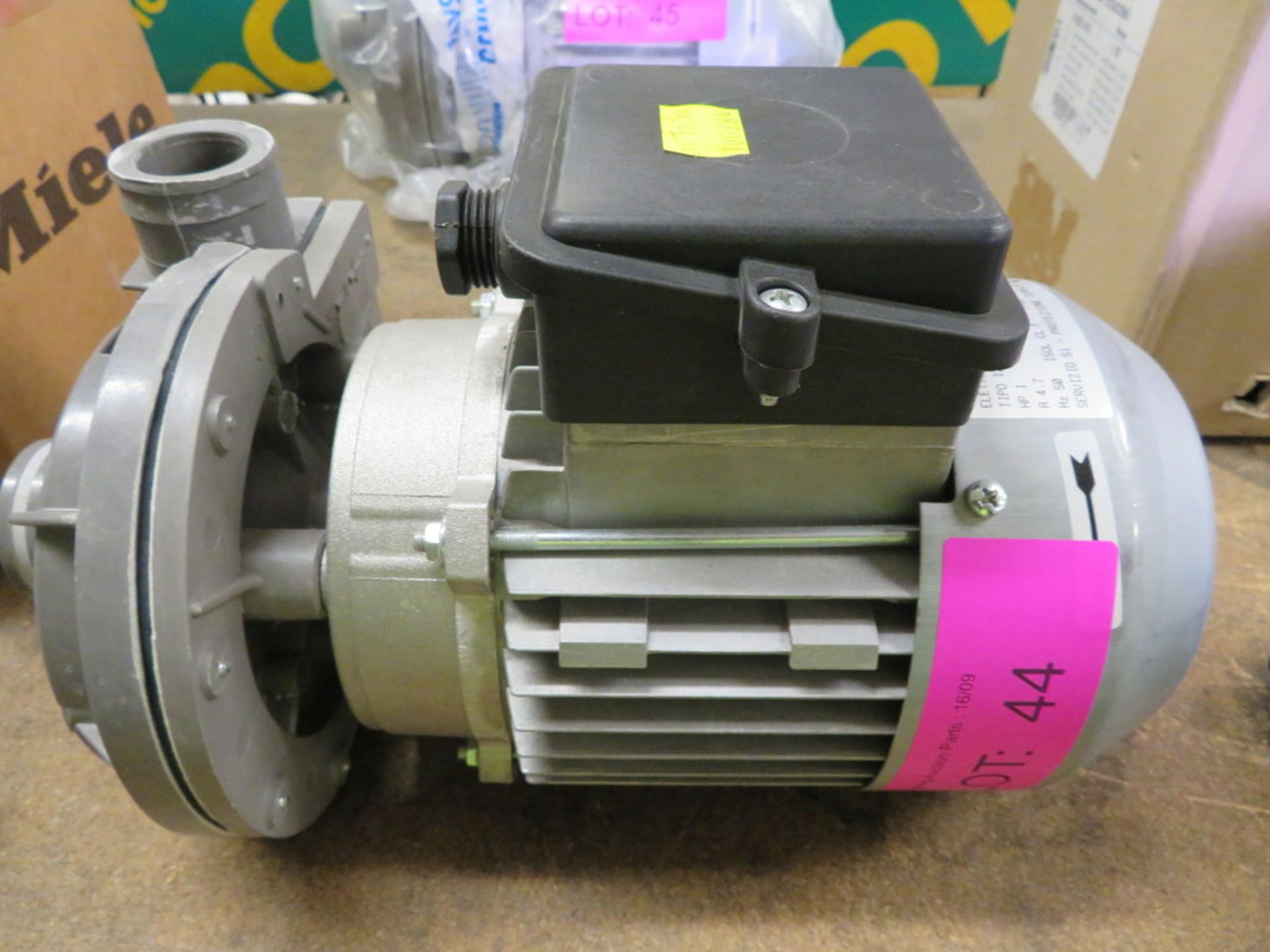 FIR 220V 0.73KW MOTOR WASH PUMP