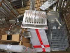 QTY OF ASSORTED SPARES INCLUDING STAINLESS STEEL HOUSING ETC