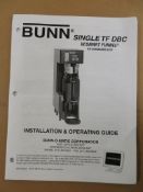 BUNN BUNN-O-MATIC SINGLE TF DBC COMMERCIAL BEVERAGE SERVER