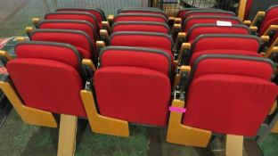 6x3 Classroom Folding Seat Assemblies