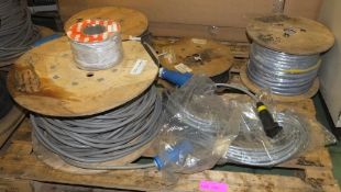 6x Reels of Cable