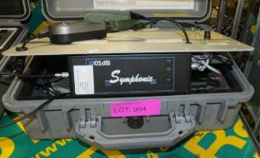 01dB Symphonie Sound Level Data Recorder in carry case