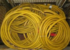 10x Hose 18.5mtr x 19mm 55bar Yellow