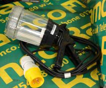 Light Extension Lamp With Gripper Handle Cover